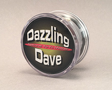 Manta Ray Clear yo-yo with Dazzling Dave Caps